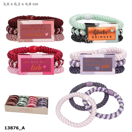 LOVIES Haargummi Set