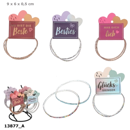 LOVIES Strassarmband Set 