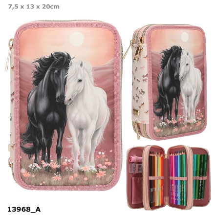 Miss Melody 3-vaks etui BLOSSO M PONY