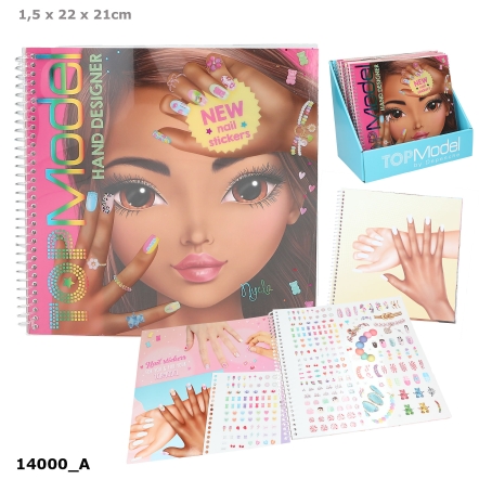 TOPModel Create Your hand design kleurboek