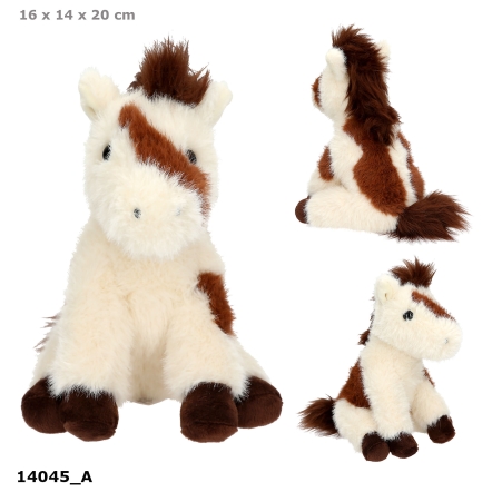 Miss Melody Cheval en peluche tacheté 20 cm