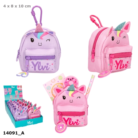 Ylvi zaino unicorno con set per scrivere