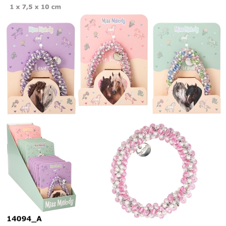 Miss Melody pulsera coletero con abalorios