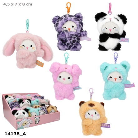 PENfection Tiny Crew Kitten ciondolo di peluche