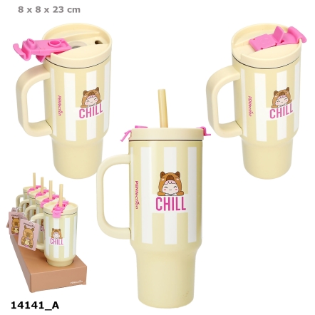 PENfection tazza con cannuccia To Go CHILL
