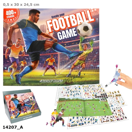 Album à colorier Create your football game