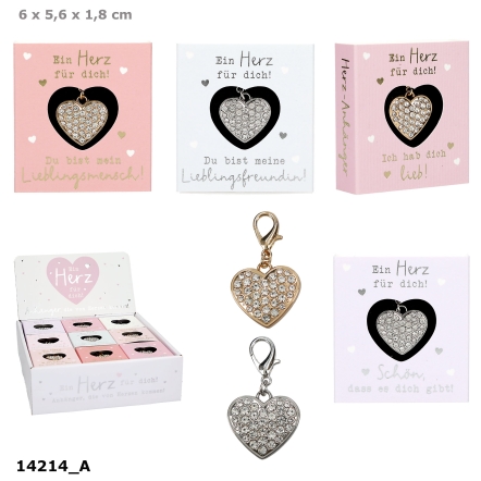 Glamour Anhänger Ein Herz für  dich