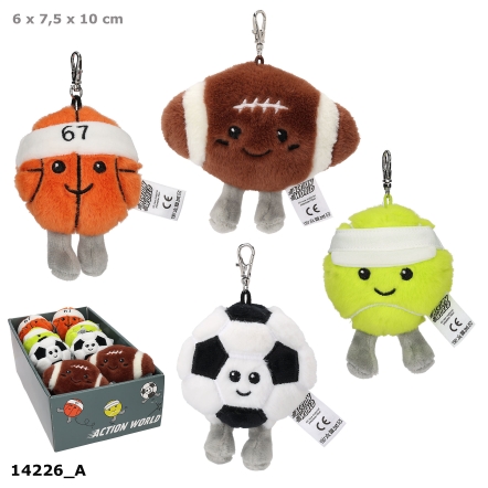 Action World ciondolo di peluche SPORTS