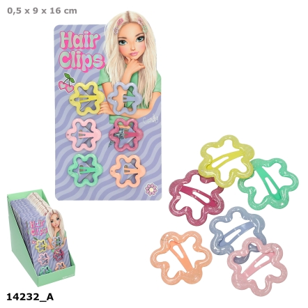 TOPModel mini haarspeldjes GLOW TO GO