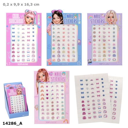 TOPModel Self Adhesive Nail Stickers KPOP