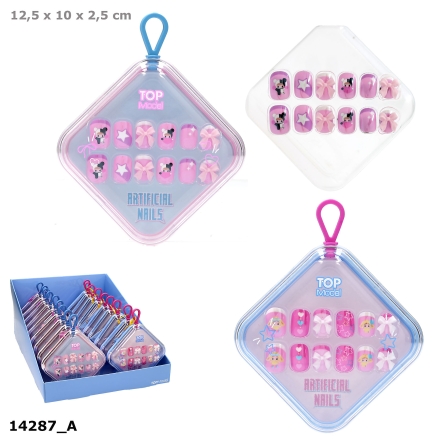 TOPModel uñas artificiales 3D KPOP