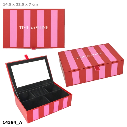 LOVIES Jewellery Box Design 1 With Stripes