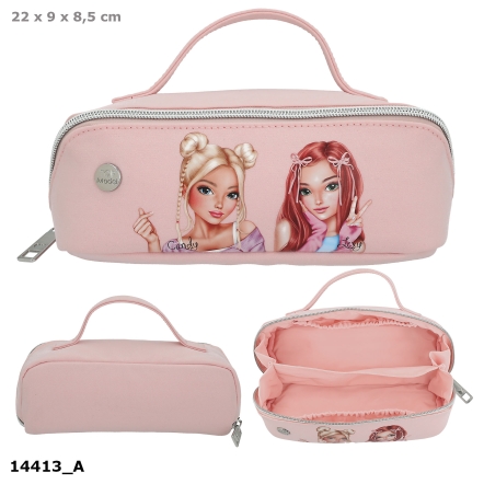 TOPModel porta cosmetici rosa KPOP
