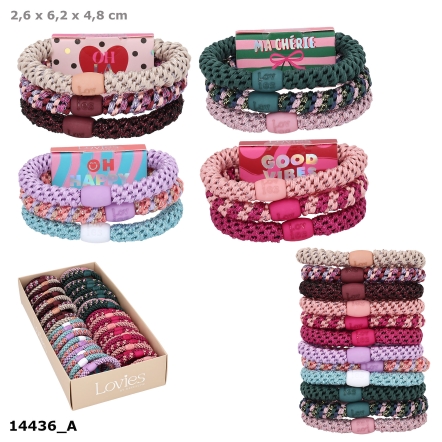 LOVIES Haargummi Set