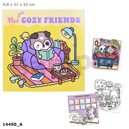 Ylvi COZY Friends libro para colorear