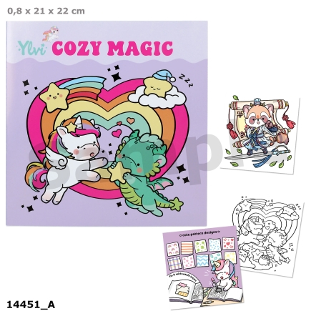 Ylvi COZY Magic libro para colorear