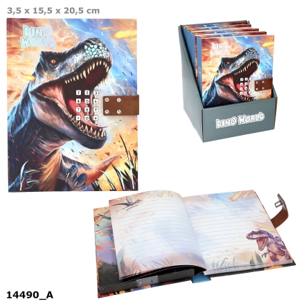Dino World Diary With Code And Sound