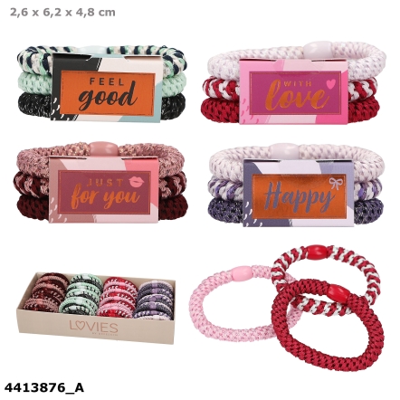LOVIES set de gomas para el pelo