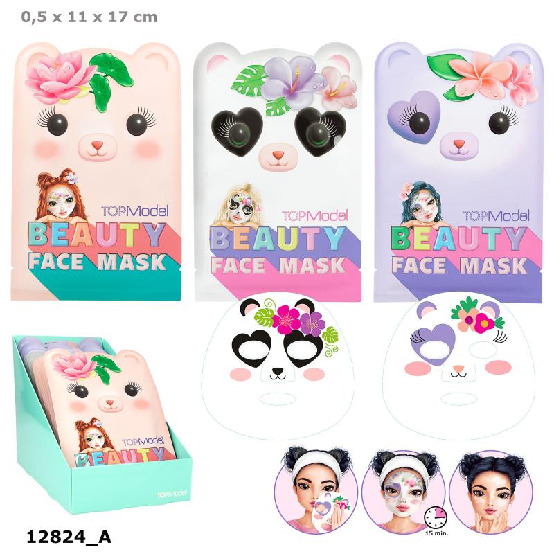 TOPModel sheetmasker dier BEAUTY and ME