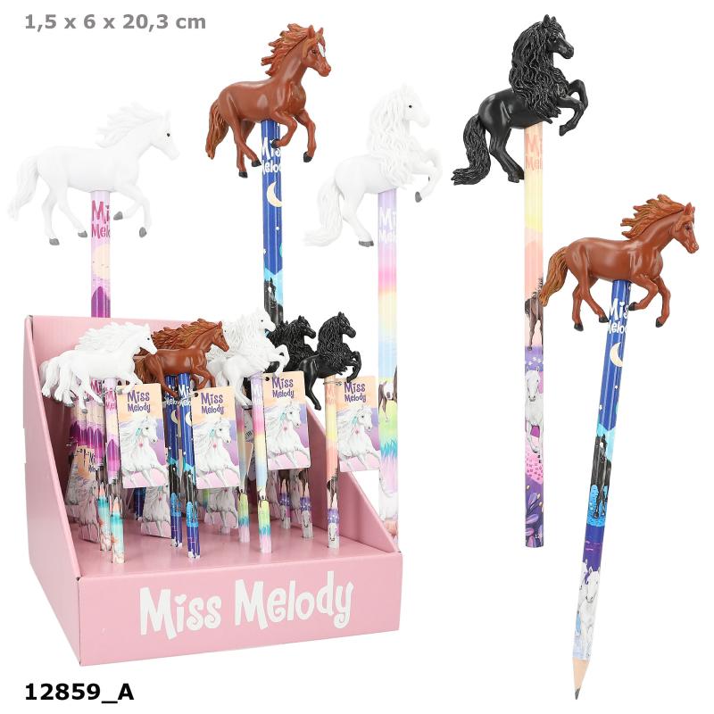 Miss Melody Pencil With HorseTopper
