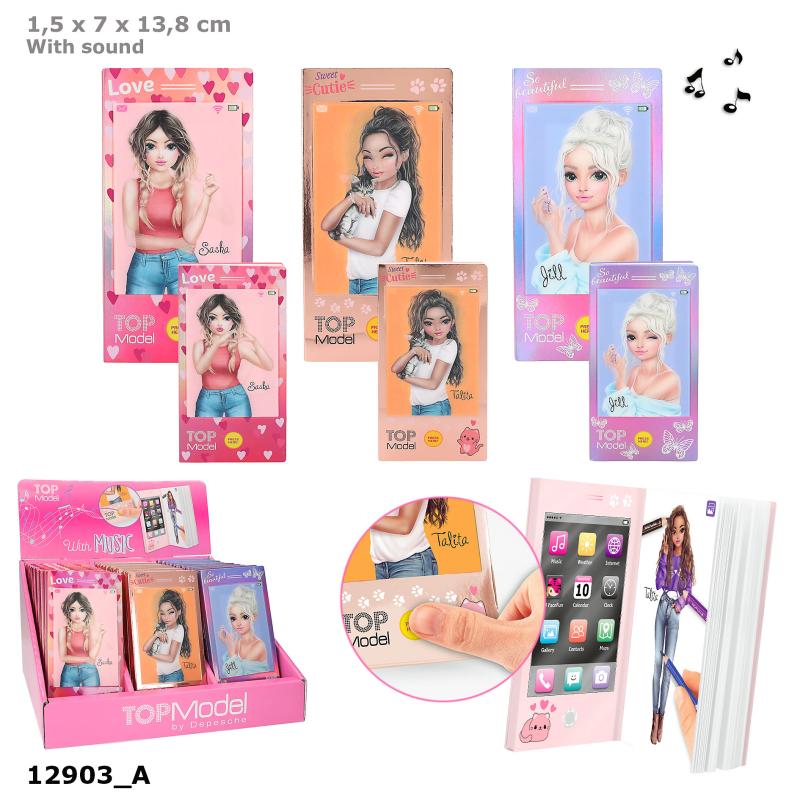 Depesche 12943 TOPModel - Set di Libri da colorare con 76